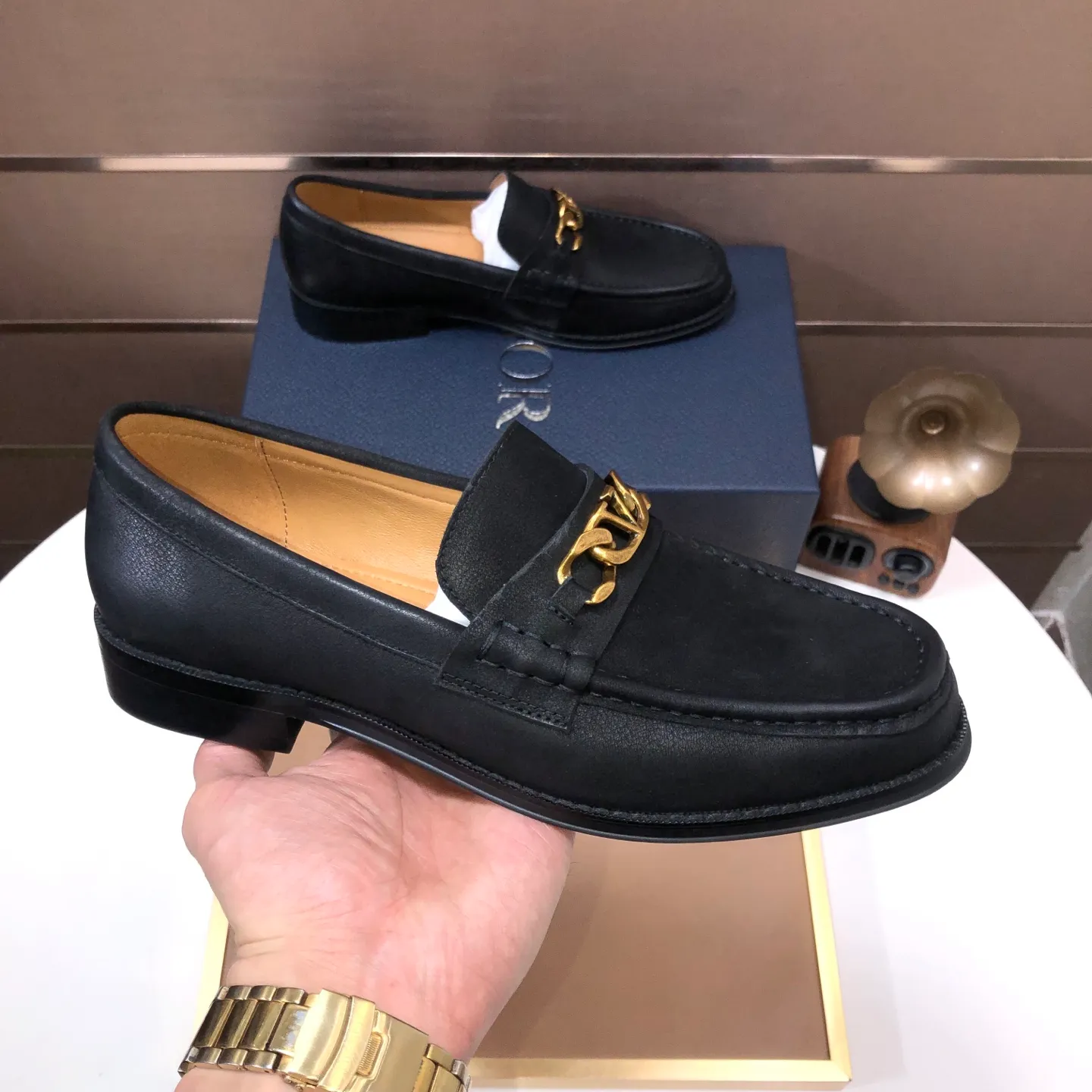 Men's men's shoes 💰580💰[Dior] (cowhide lining) Dior original 1:1 high quality factory, imported original materials, imported original cowhide, cowhide lining, original TPU outsole, code number: 38-44 (45 customized, non-refundable)
